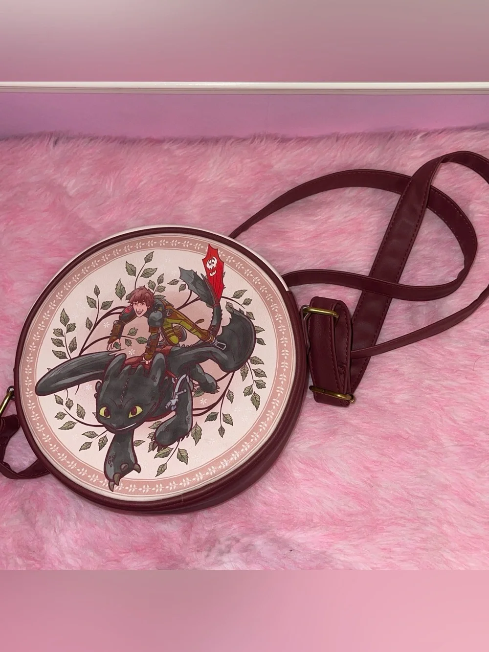 Loungefly hiccup toothless handbag wallet set how to train your dragon Victorian